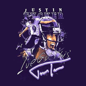 Justin Tucker Jersey Poster for Sale by DavisD99