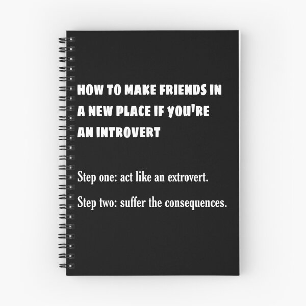 Item preview, How to make friends in a new place if you're an introvert  designed and sold by John Saul.