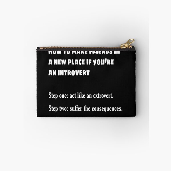 Item preview, How to make friends in a new place if you're an introvert  designed and sold by John Saul.