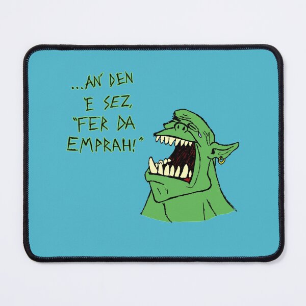 Item preview, Ork - _an den e sez _quot_fer da emprah!_quot_ designed and sold by MightAndMagic.