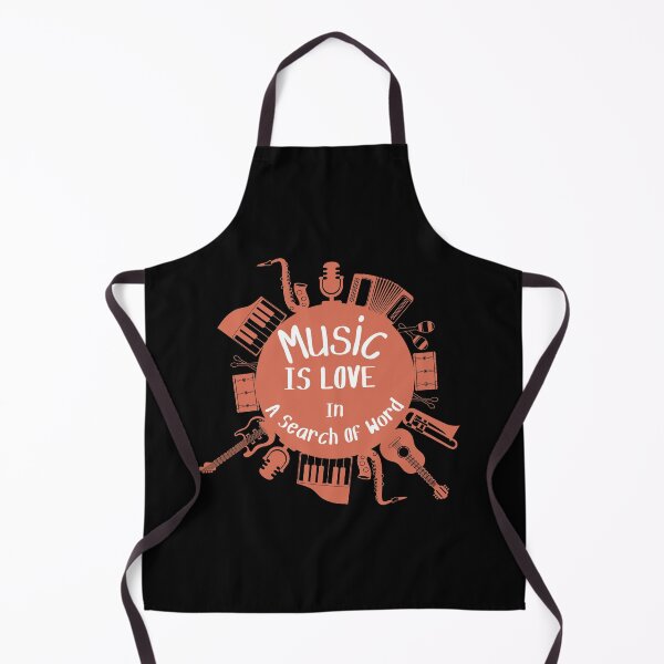 Item preview, Music Is Love In A Search Of Word - Funny Music Qoute For Musical And Humor Lovers designed and sold by Diferenty Shop ⭐⭐⭐⭐⭐.