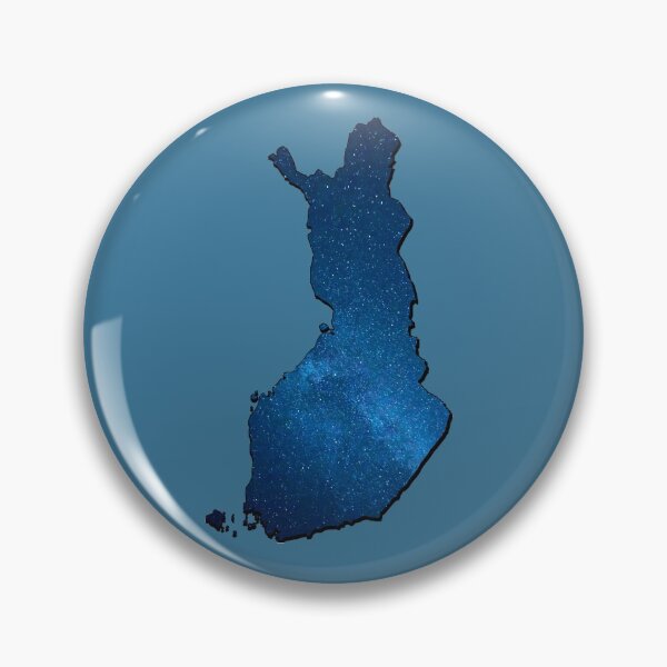 Item preview, Cool looking blue map of Finland designed and sold by Purr95.