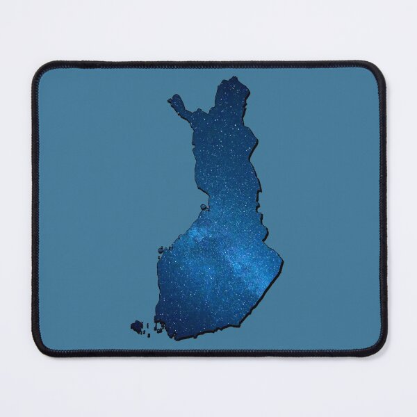 Item preview, Cool looking blue map of Finland designed and sold by Purr95.