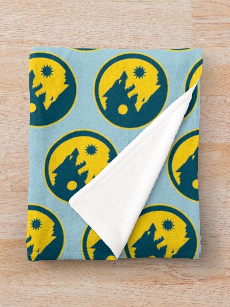Thumbnail 3 of 6, Throw Blanket, Ragnar Wolves designed and sold by MightAndMagic.