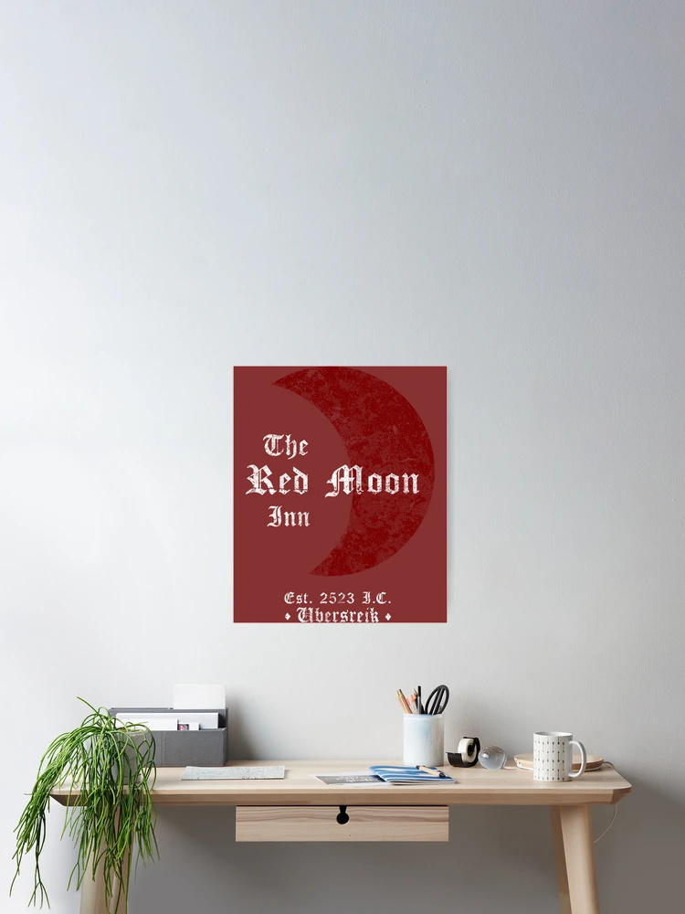 Thumbnail 2 of 3, Poster, Red Moon Inn designed and sold by MightAndMagic.