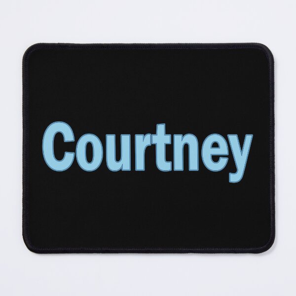 Item preview, Courtney - blue name lettering text - 1221 designed and sold by PrettyDesserted.