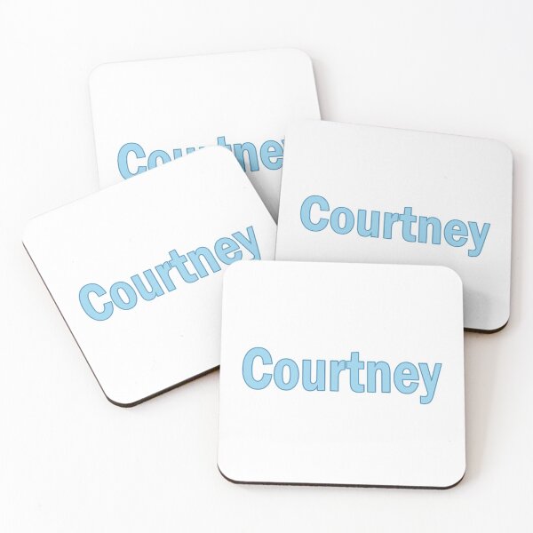 Item preview, Courtney - blue name lettering text - 1221 designed and sold by PrettyDesserted.