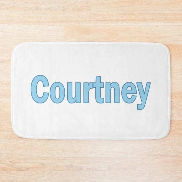 Item preview, Courtney - blue name lettering text - 1221 designed and sold by PrettyDesserted.