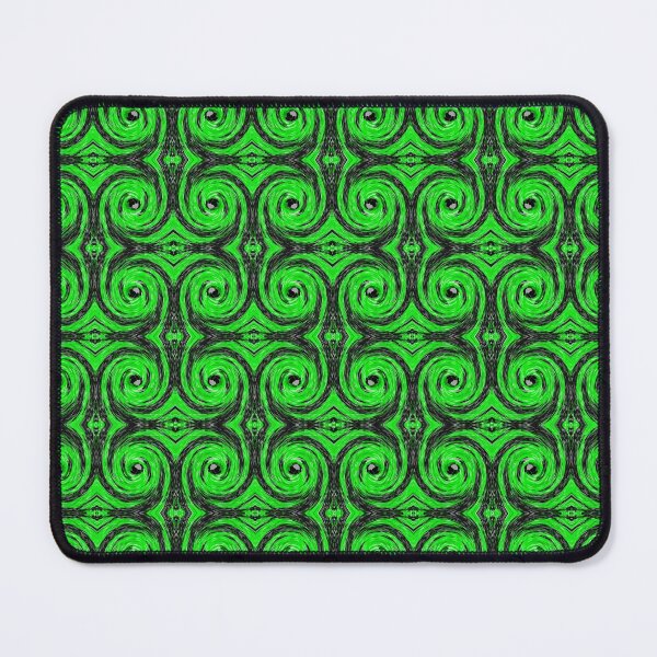 Item preview, Interconnected Green Spirals designed and sold by Geoff Treagus.