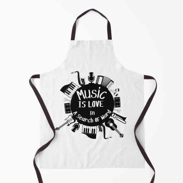 Item preview, Music Is Love In A Search Of Word - Funny Music Qoute For Musical And Humor Lovers designed and sold by Diferenty Shop ⭐⭐⭐⭐⭐.
