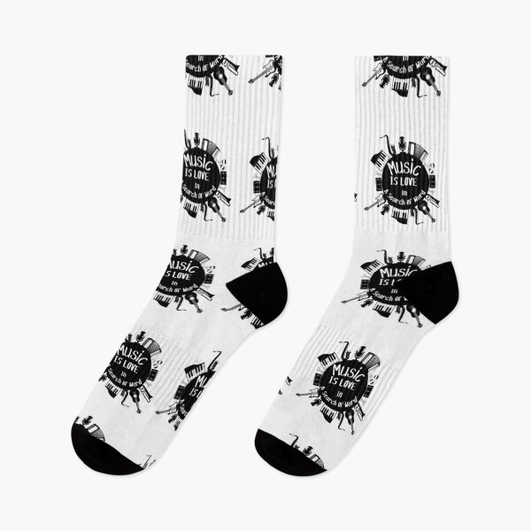 Item preview, Music Is Love In A Search Of Word - Funny Music Qoute For Musical And Humor Lovers  designed and sold by Diferenty Shop  ⭐⭐⭐⭐⭐.