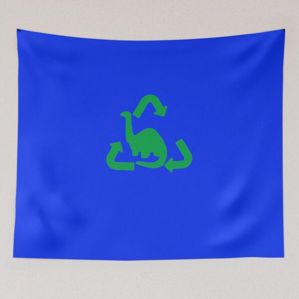 Item preview, Brontosaurus Recycled Gas Cap Door Green Sticker designed and sold by ElisabethPeters.