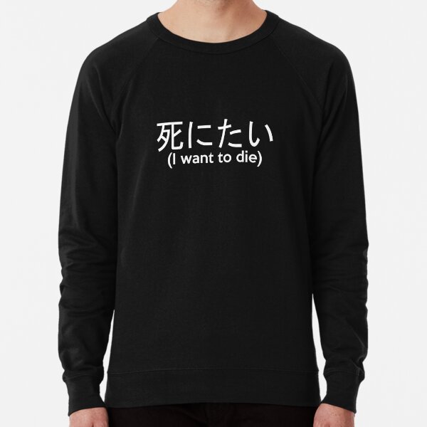 Japanisch I Don'T Care Sweatshirt Pullover Japan Schrift Pullover Unisex 