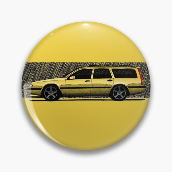 Item preview, The iconic Swedish sports station wagon (yellow) designed and sold by designjaag.