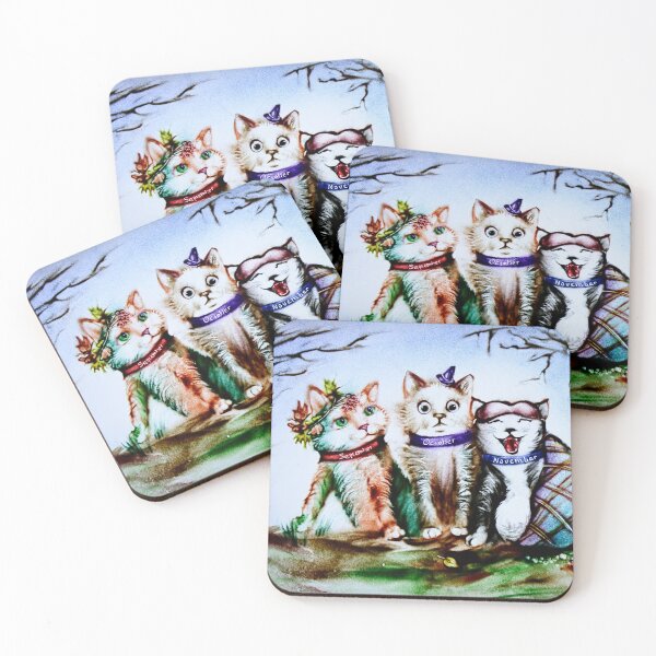 Item preview, Autumn Cats designed and sold by sandexperiment.