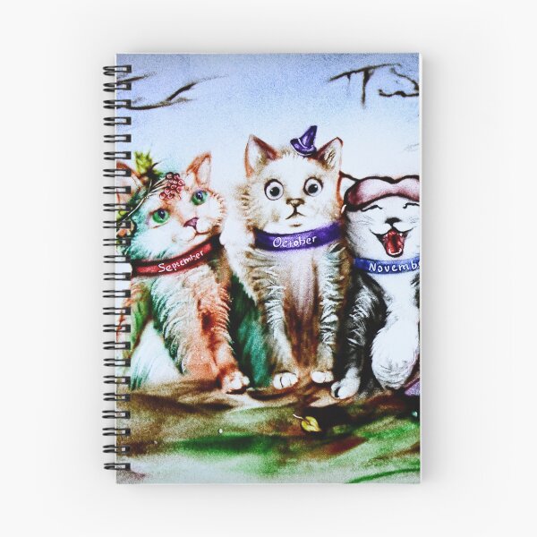 Item preview, Autumn Cats designed and sold by sandexperiment.