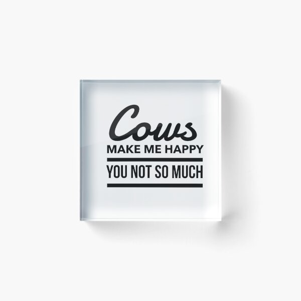 Item preview, Cows make me happy designed and sold by novalapis.