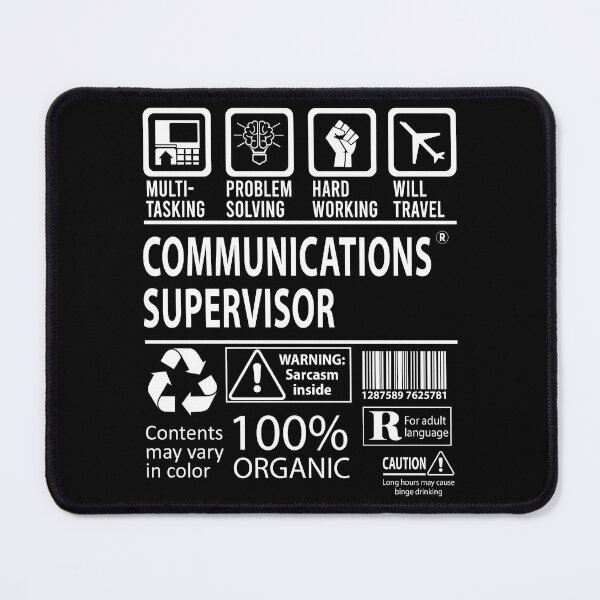 Item preview, Communications Supervisor T Shirt - MultiTasking Certified Job Gift Item Tee designed and sold by sabinacsnm.