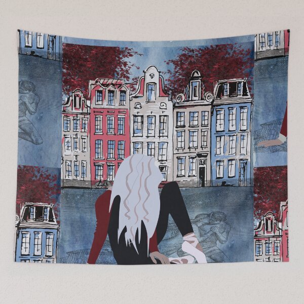 Item preview, Dancer in Amsterdam abstract  modern wall interest designed and sold by Areashor.