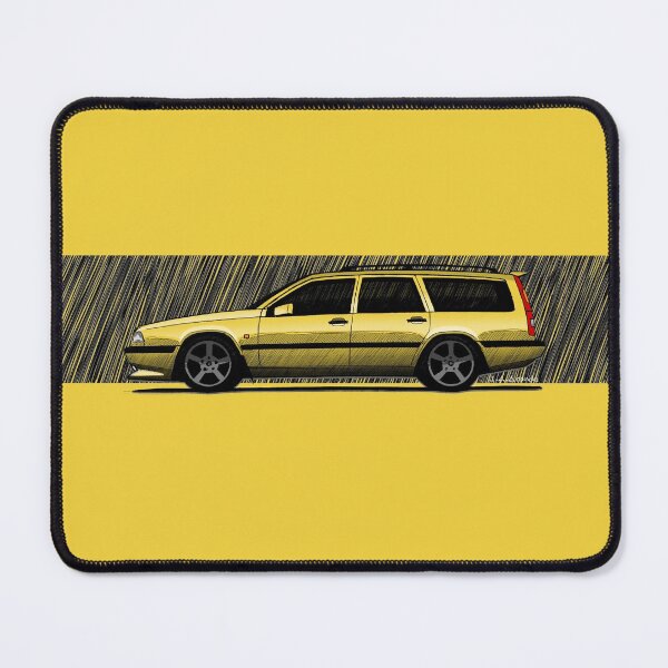 Item preview, The iconic Swedish sports station wagon (yellow) designed and sold by designjaag.