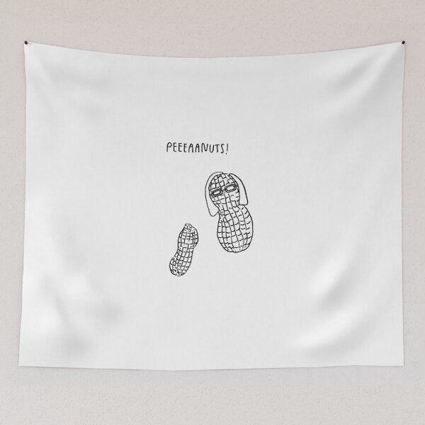Item preview, Peeeaanuts! designed and sold by WhenPigsSwim.