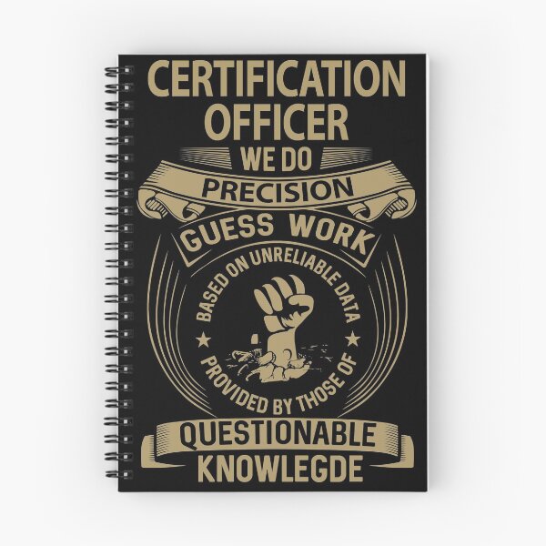 Item preview, Certification Officer T Shirt - We Do Precision Job Gift Item Tee designed and sold by paneczkopat.