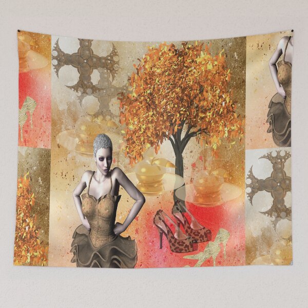 Item preview, Dancer in modern abstract for wall interest designed and sold by Areashor.