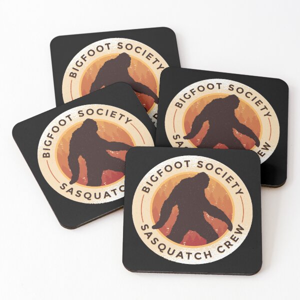 Item preview, Distressed Bigfoot Society Sasquatch Crew Badge Emblem Folklore designed and sold by MasterArtsman.