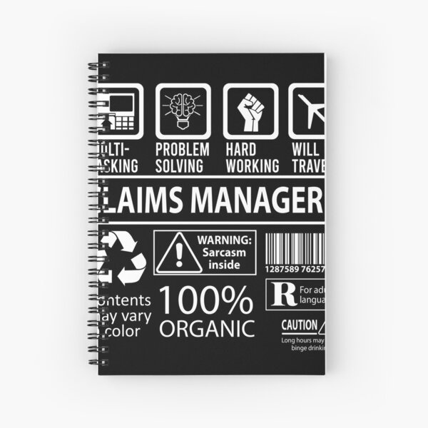 Item preview, Claims Manager T Shirt - MultiTasking Certified Job Gift Item Tee designed and sold by andahanson.