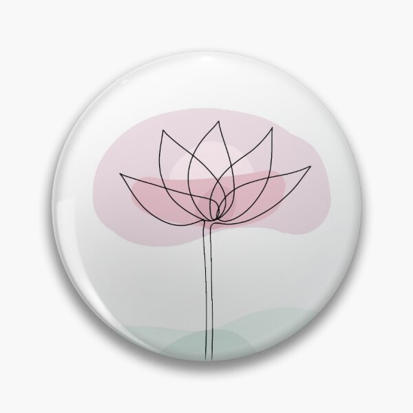 Item preview, FLOWER - Abstract Line Art designed and sold by Mrs-PenLine.