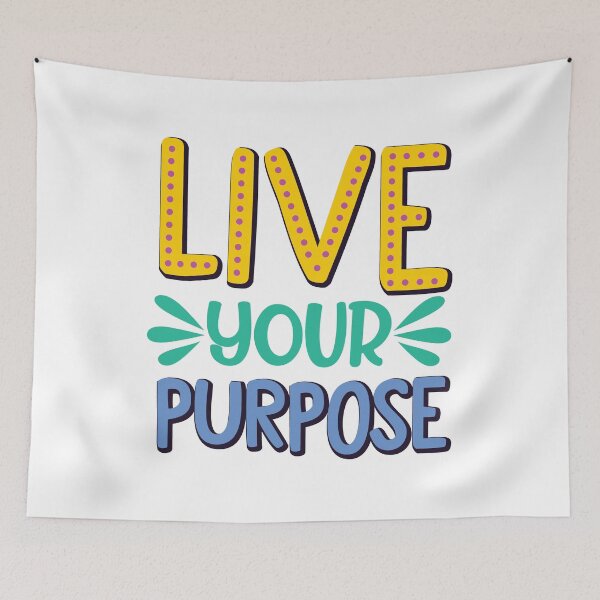 Item preview, Live your purpose designed and sold by BeeMeCreative.