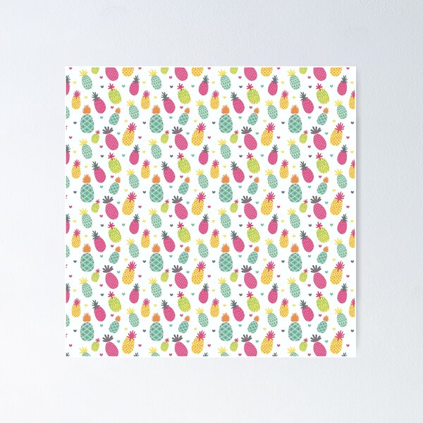 Item preview, Cute Tropical Pineapple Crush designed and sold by ZoeChapman.