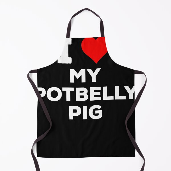 Item preview, Funny Cute I Love Heart My Potbelly Pig Premium T-Shirt designed and sold by Chiannsup.