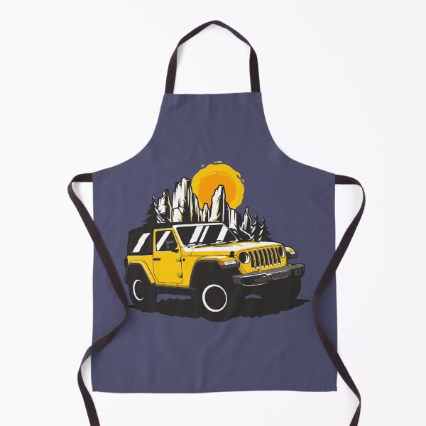 Item preview, Yellow Wrangler Off Road Classic designed and sold by KaroCars.