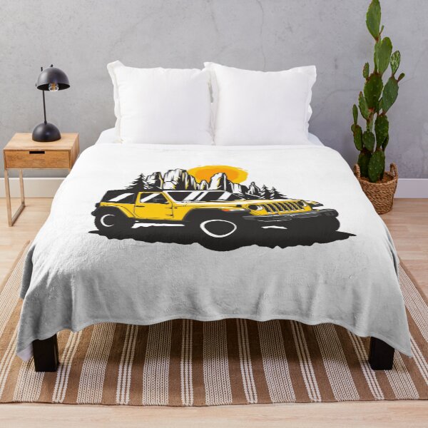 Item preview, Yellow Wrangler Off Road Classic designed and sold by KaroCars.