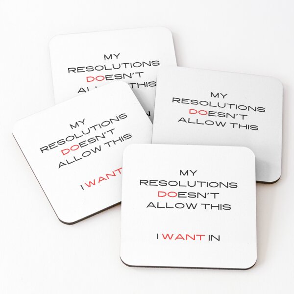 Item preview, My resolutions doesn't allow this i want in funny humor design designed and sold by Creative Life.