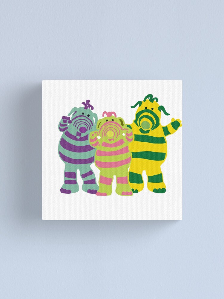 fimbles Cbeebies digital art design Canvas Print