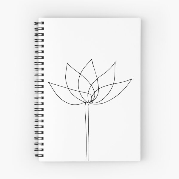 Item preview, FLOWER - Black Line Art designed and sold by Mrs-PenLine.