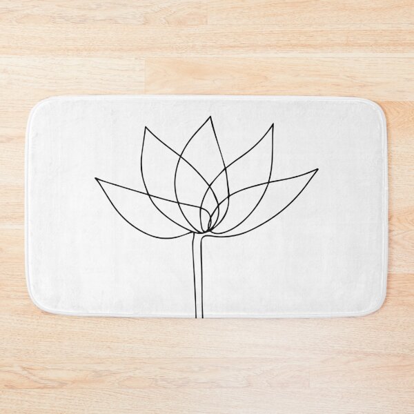 Item preview, FLOWER - Black Line Art designed and sold by Mrs-PenLine.