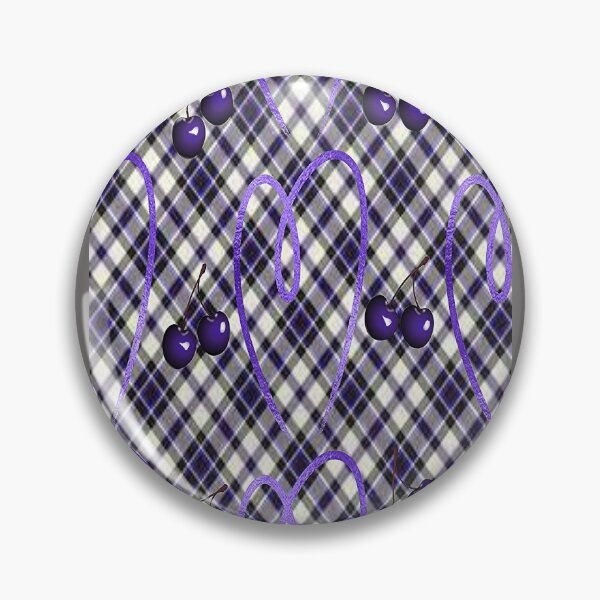Item preview, Cherries and Hearts Buffalo Plaid Design,3, cherries , boho cherry cute design inspired by nature designed and sold by Adri Barnard.