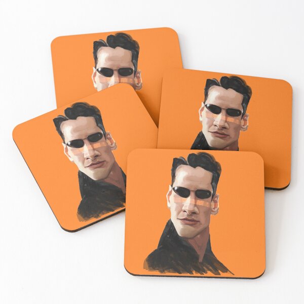 Item preview, Neo Matrix Keanu Reeves Reloaded designed and sold by Caricaturas.