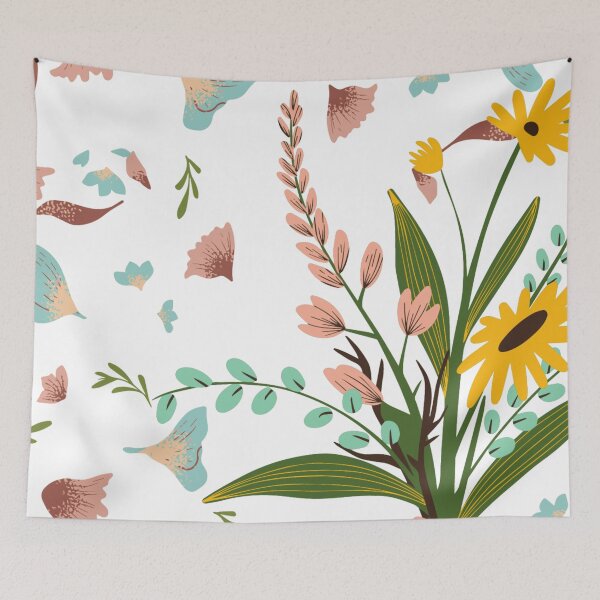 Item preview, Premium look Flowers Art designed and sold by Tshirtstory.