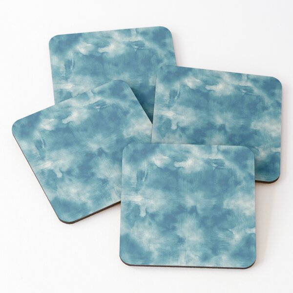 Item preview, Modern Blue Tie Dye Print designed and sold by RSDigitalPrintDesign.
