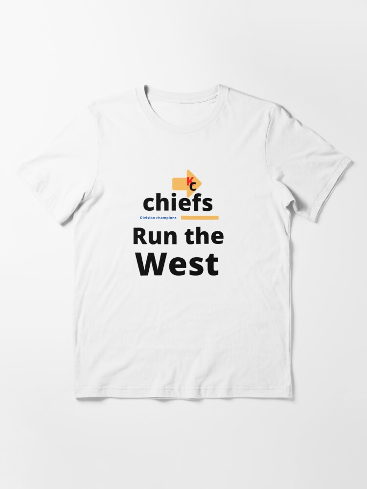 chiefs run the west t shirt