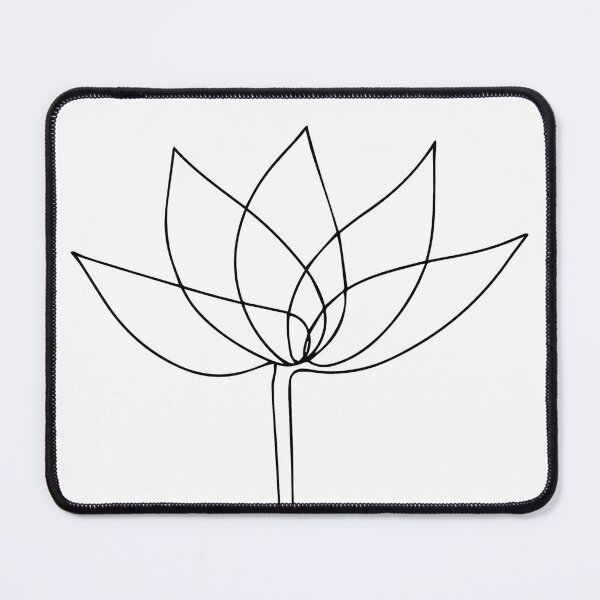 Item preview, FLOWER - Black Line Art designed and sold by Mrs-PenLine.