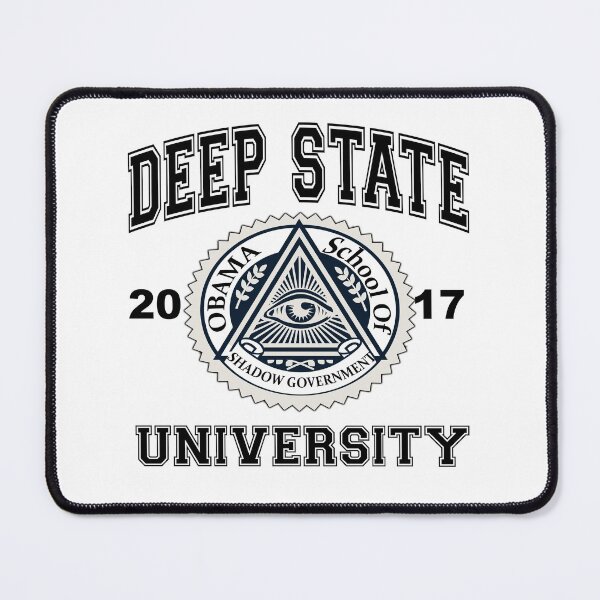 Item preview, Deep State University Obama School of Shadow Government designed and sold by funnytshirtemp.