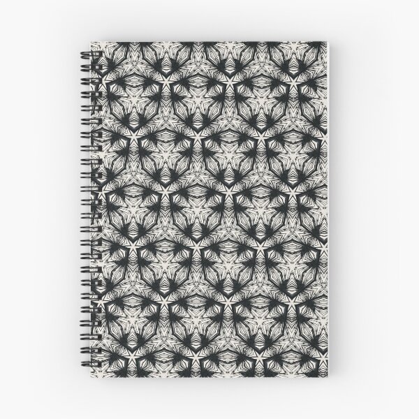Item preview, If jou like black and white. Hogweed in abstract Kaleidoscope pattern. designed and sold by Jonnekesart.