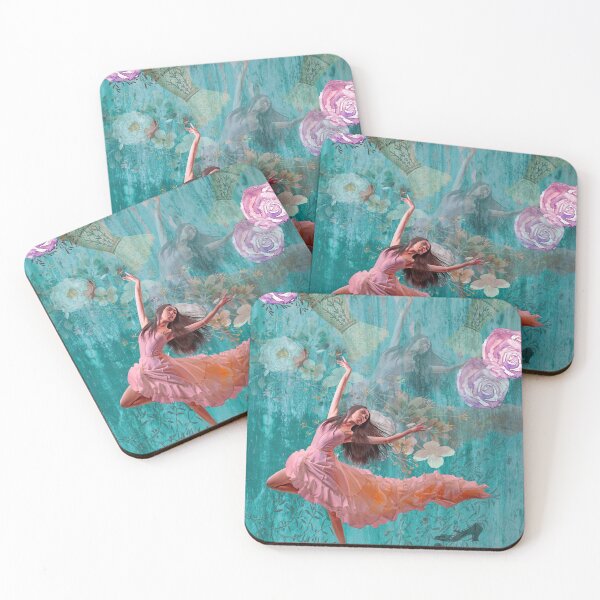 Item preview, Dancer abstract modern colourful wall interest designed and sold by Areashor.