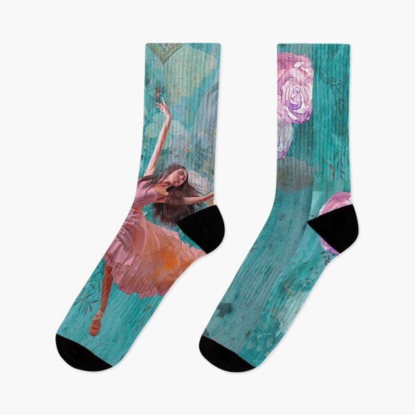 Item preview, Dancer abstract modern colourful wall interest designed and sold by Areashor.