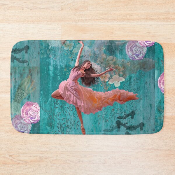 Item preview, Dancer abstract modern colourful wall interest designed and sold by Areashor.